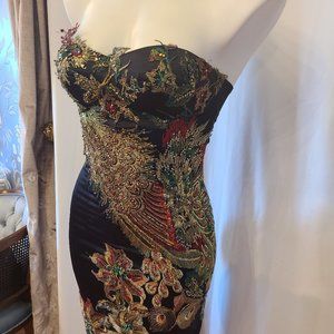 Julian Joyce by Mandalay Embroidered Strapless